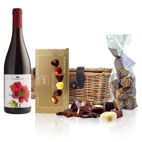 Stanlake Park Wine Estate The Reserve 75cl Red Wine And Chocolates Hamper
